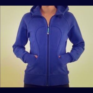 Lululemon blue scuba hoodie